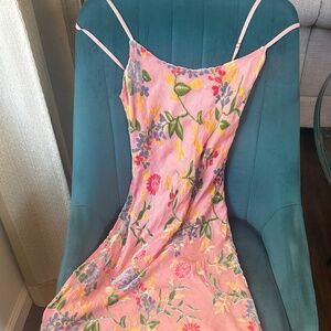 Betsey Johnson burnout velvet floral maxi